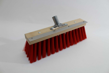 Preview: Straßenbesen mit Kratzkante aus Edelstahl, 40 cm